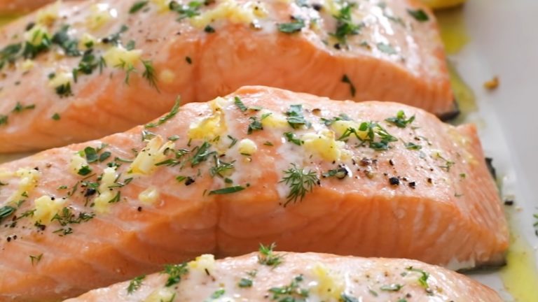 How Long To Bake Salmon At 425 Degrees Salmon Recipe   How Long It Takes To Bake Salmon At 425 768x432 